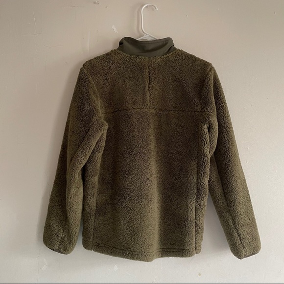 The North Face Olive Fleece Campshire Pullover - Picture 5 of 7